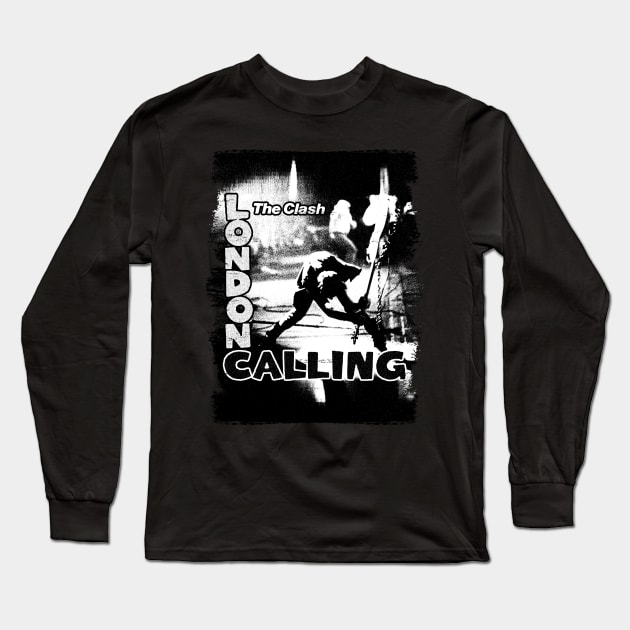 The Clash Grunge Style Long Sleeve T-Shirt by kazetzamandoeloe